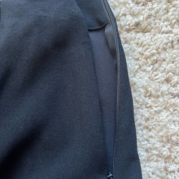 NWOT Haute Hippie Black Acetate & Poly Crepe Shorts-lined Hi-Lo Skirt - Size 2 - Picture 6 of 8